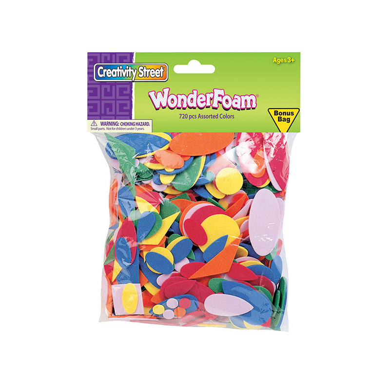 Wonderfoam 720 Pcs In Assrt Colors