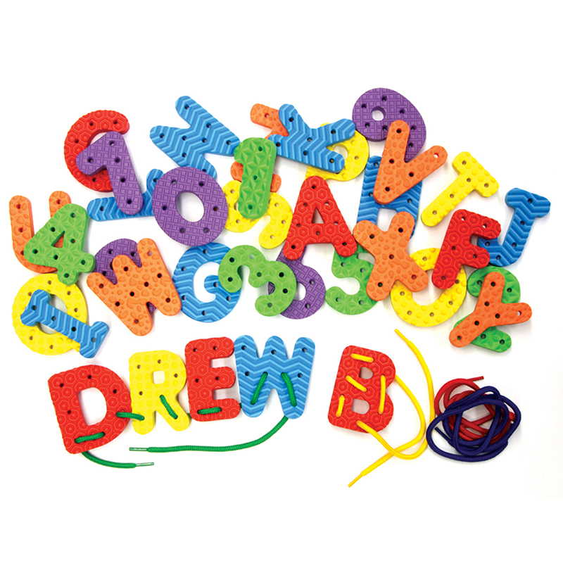 Wonderfoam Lacing Letters & Numbers