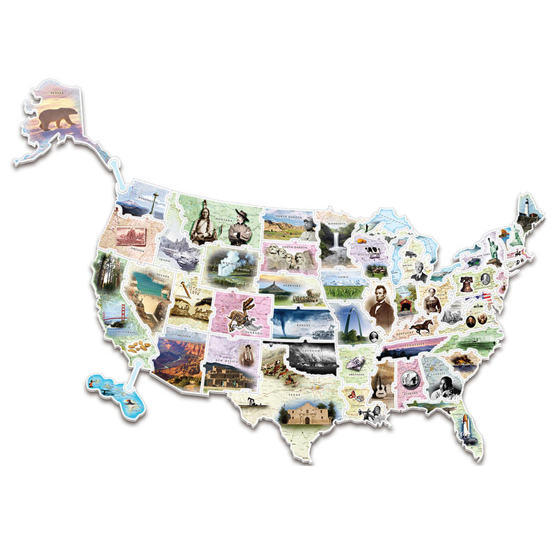 Wonderfoam Giant Usa Photo Puzzle