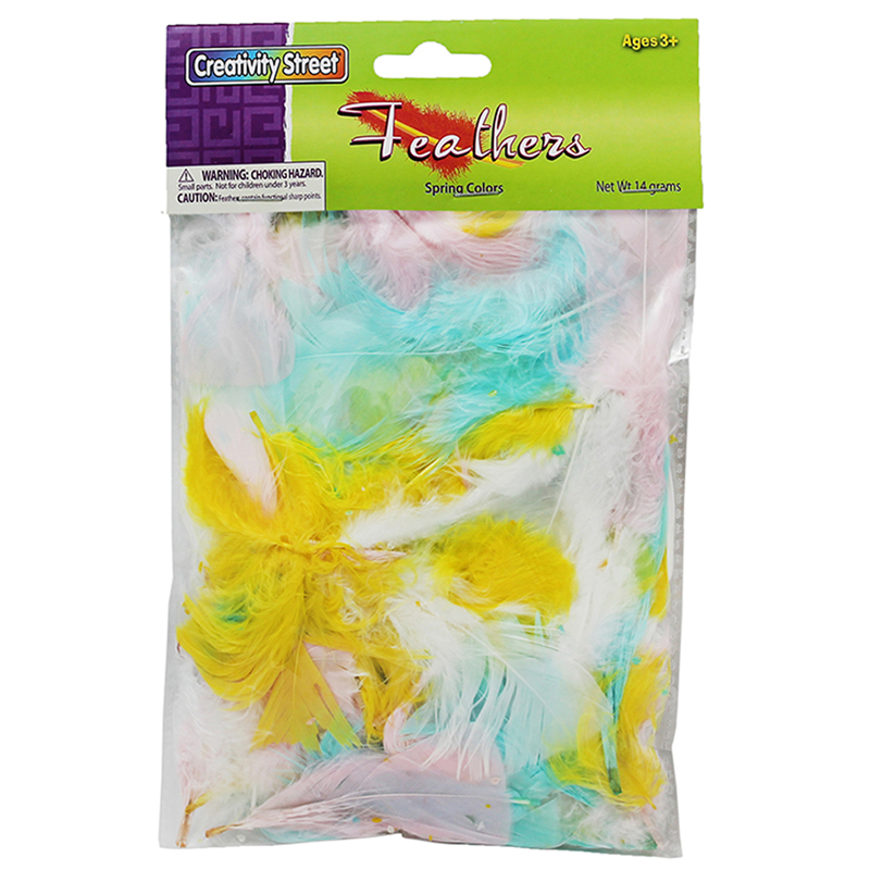 (12 Pk) Feathers Spring Colors