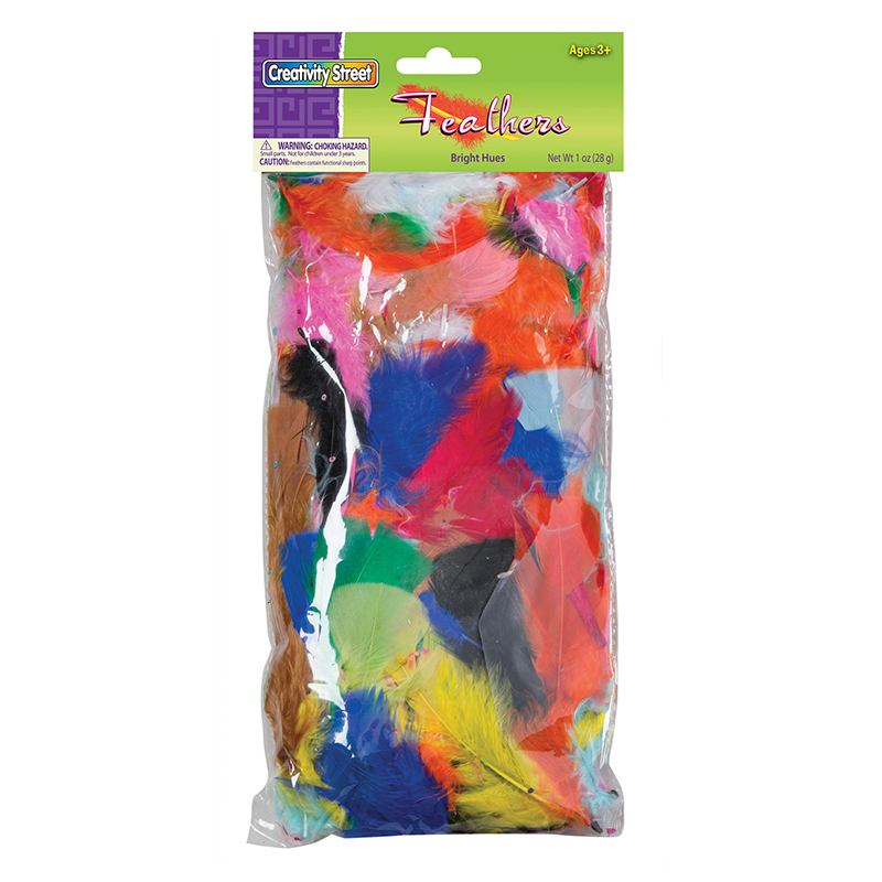 Feathers Bright Hues 1 Oz Bag