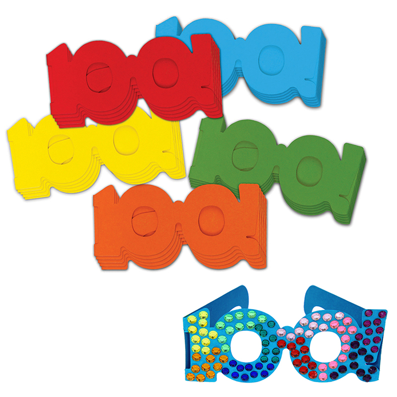 (6 Pk) 100 Days Paper Glasses