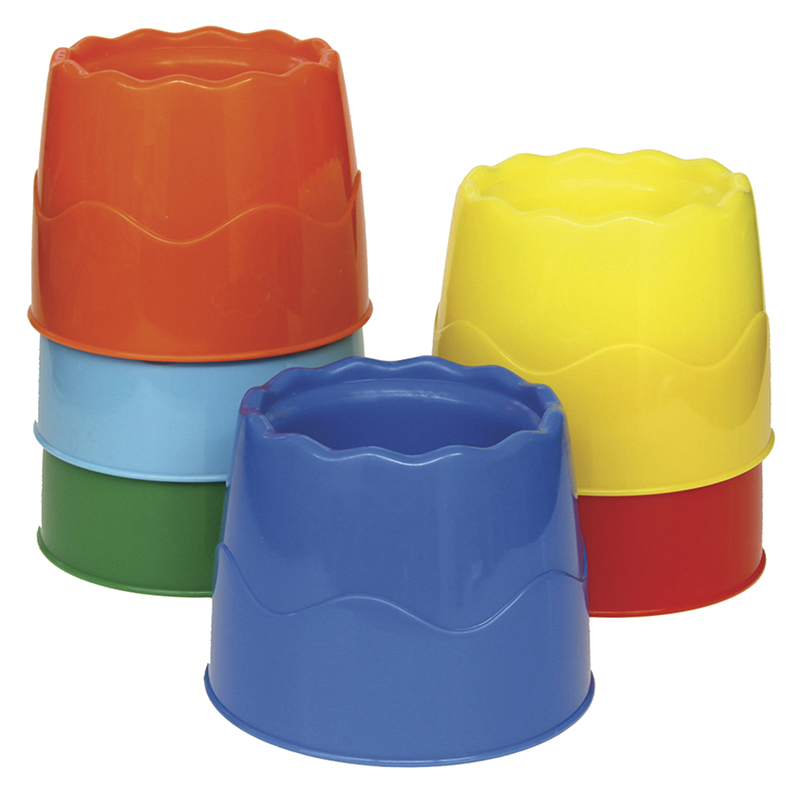 Stackable 6 Set Water Pots Asst