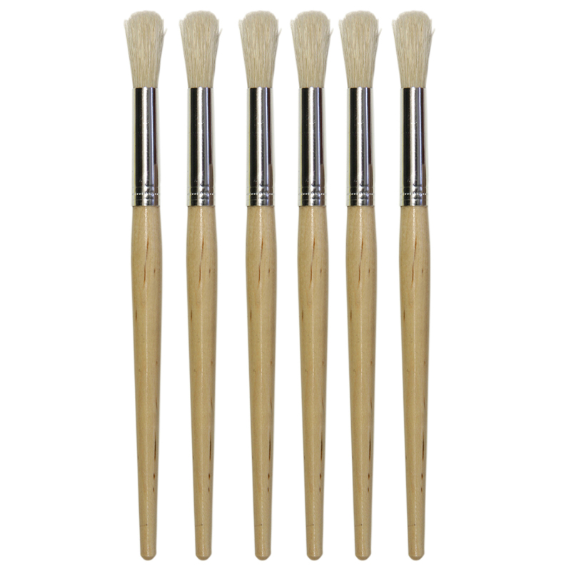 Natural Brush Set Of 6