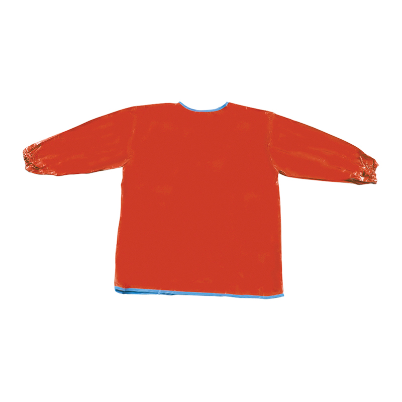 (6 Ea) Long Sleeve Artist Smock Red