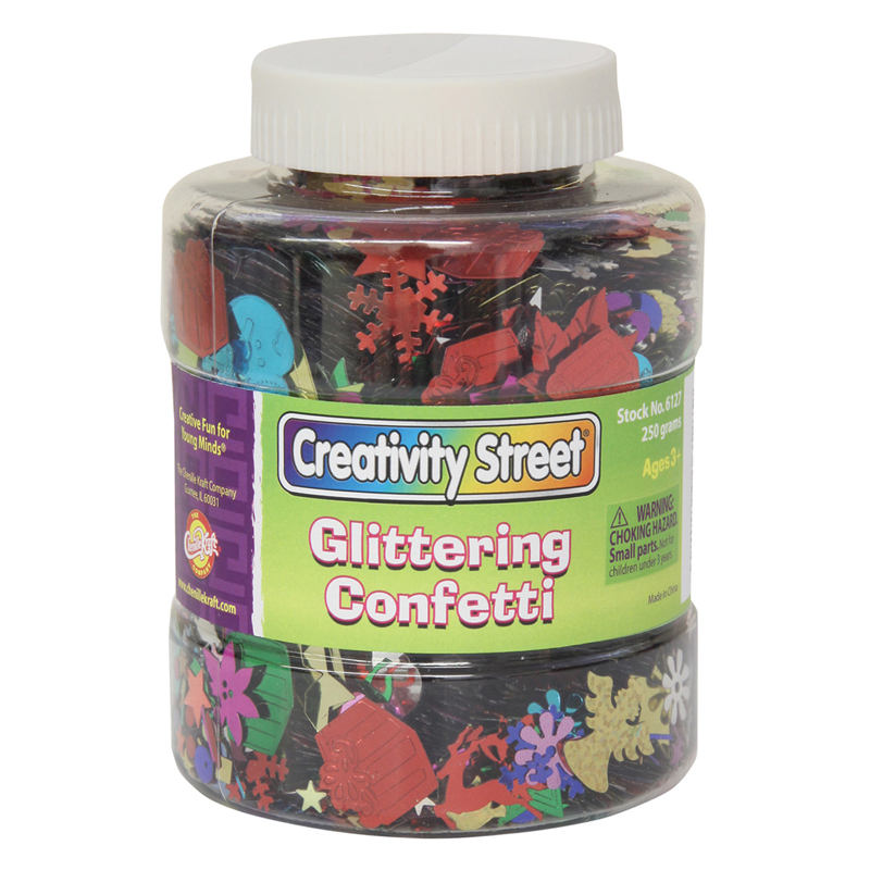 Shaker Jar Glittering Confetti