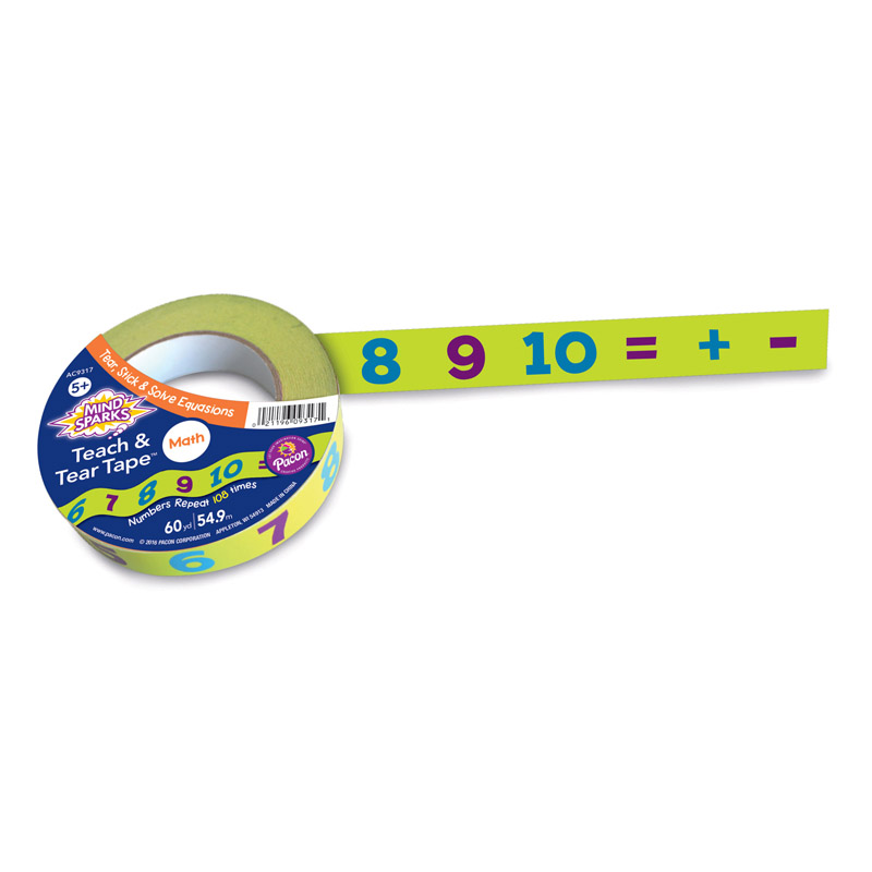 Teach & Tear Math Tape