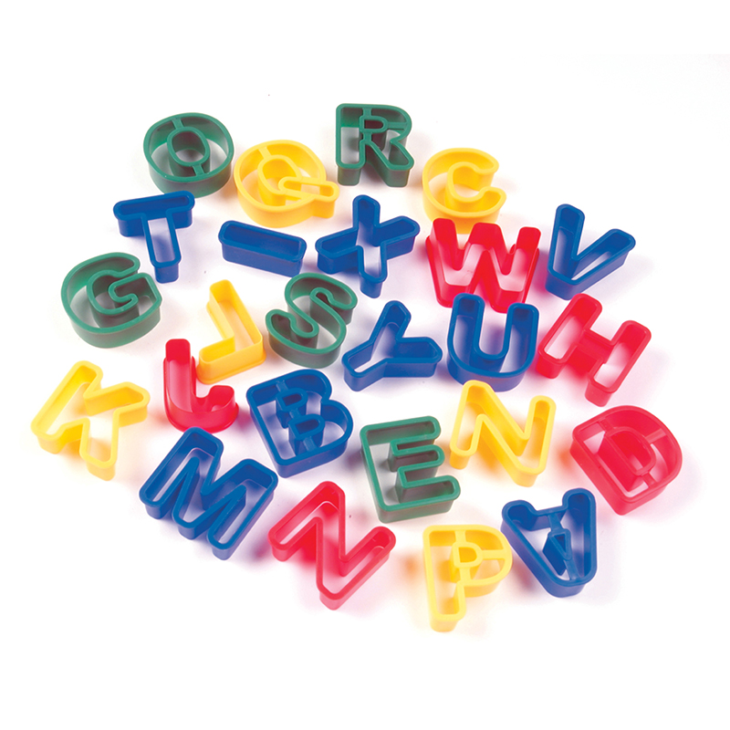 Capital Letters Dough Cutters 26pcs