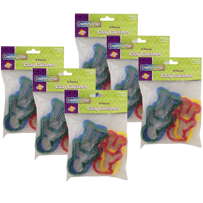 (6 Pk) Dough Cutters Family