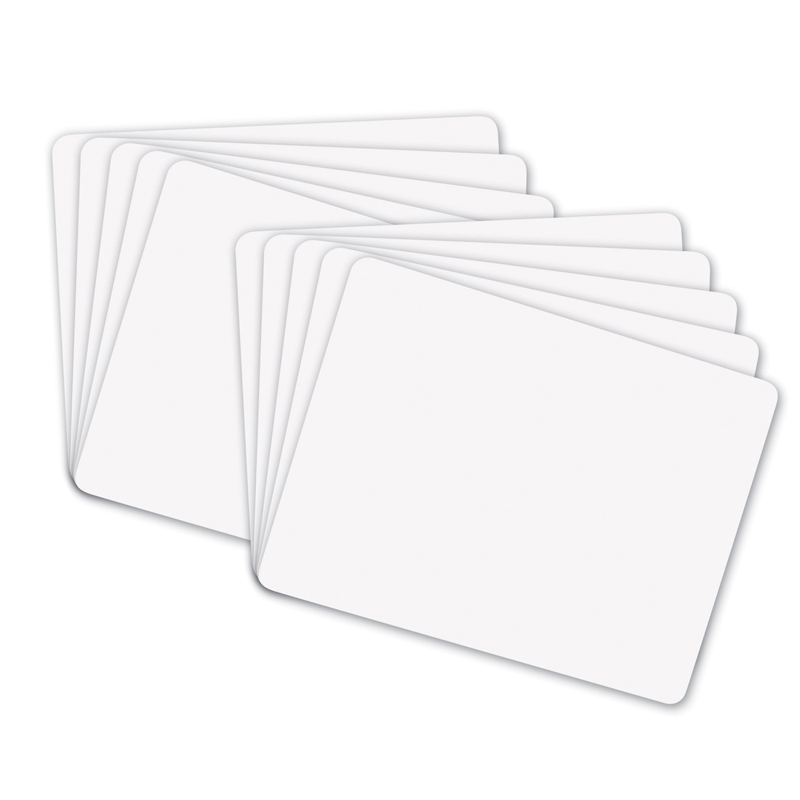 Plain Dry Erase Whiteboard 10pk