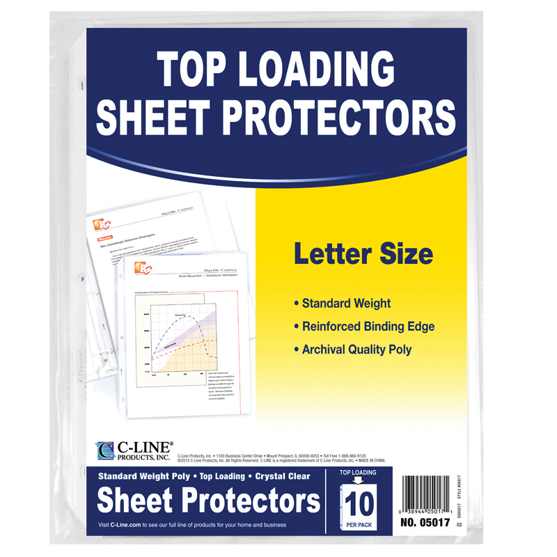 C Line Crystal Clear 10pk Standard