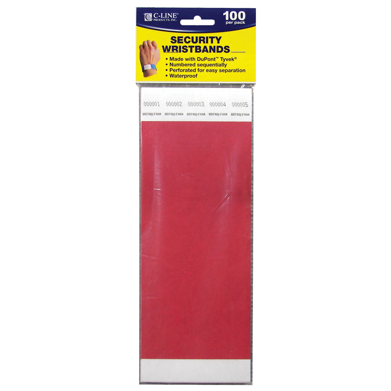 C Line Dupont Tyvek Red Security