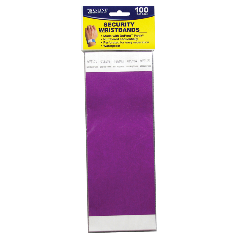 C Line Dupont Tyvek Purple Security