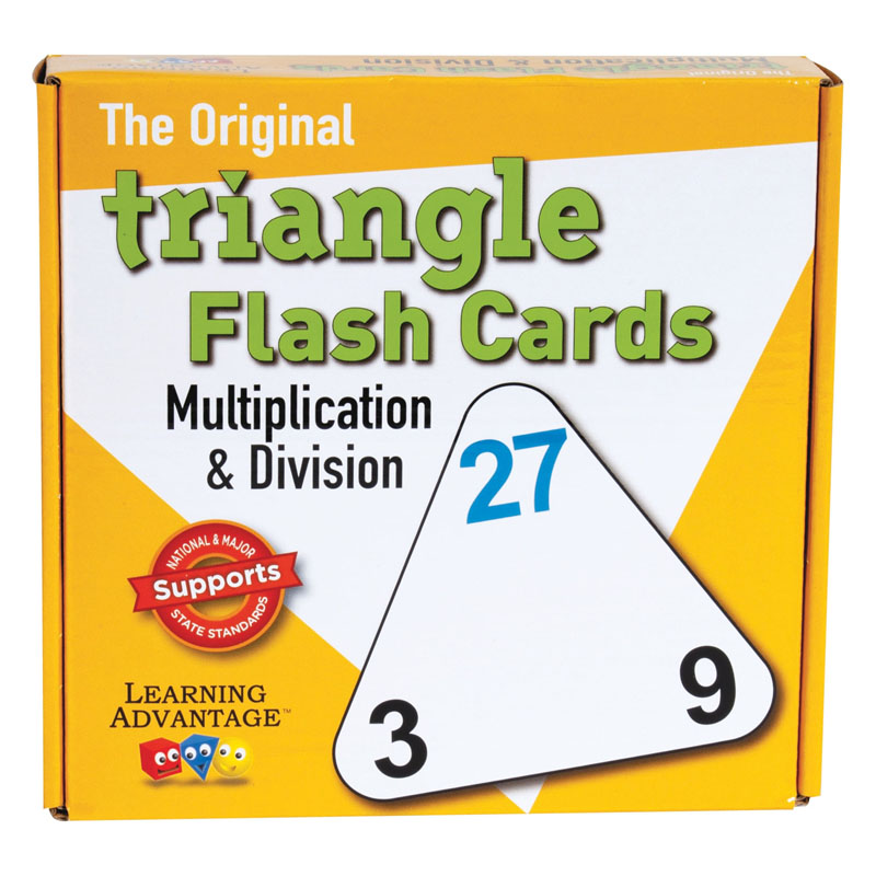 (3 Pk) Triangle Flashcards Mult/Div