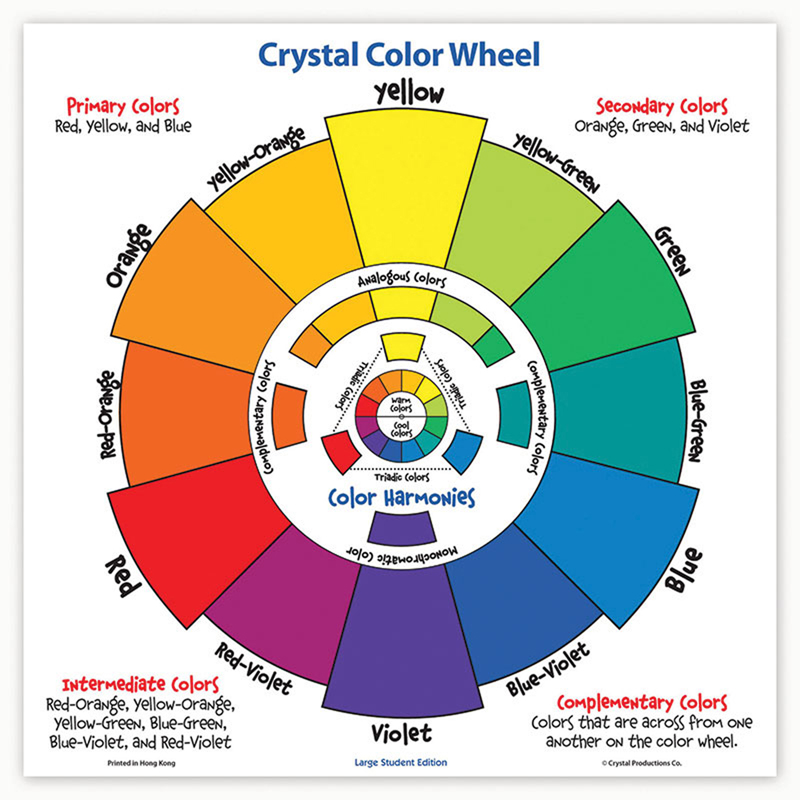 Large Student Color Wheel