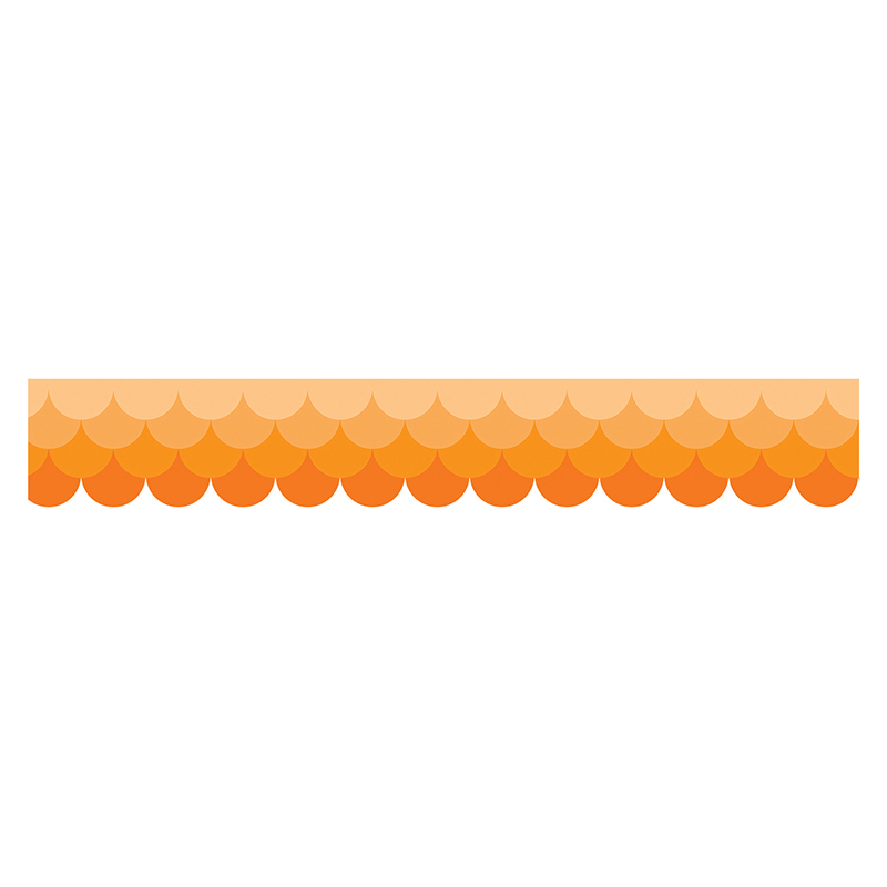 (6 Pk) Ombre Orange Scallops