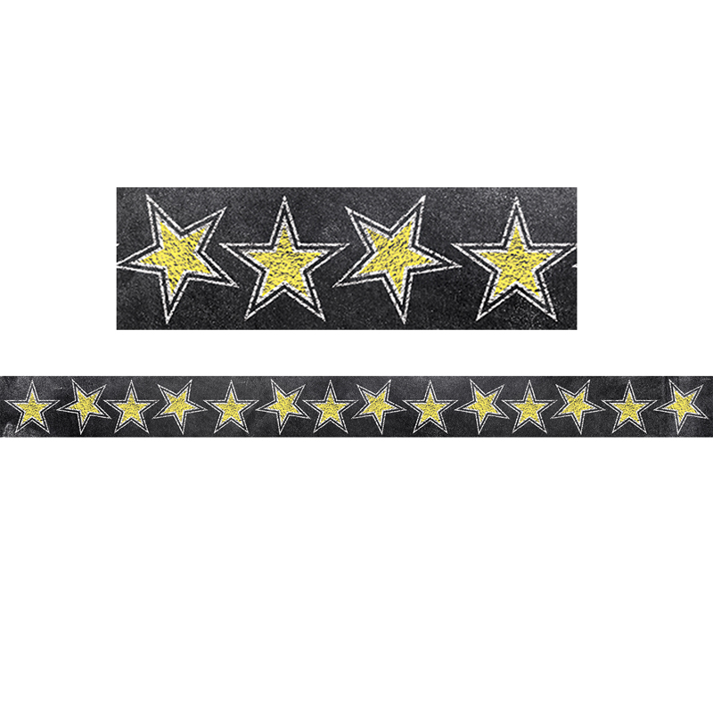 (6 Pk) Chalk It Up Gold Stars