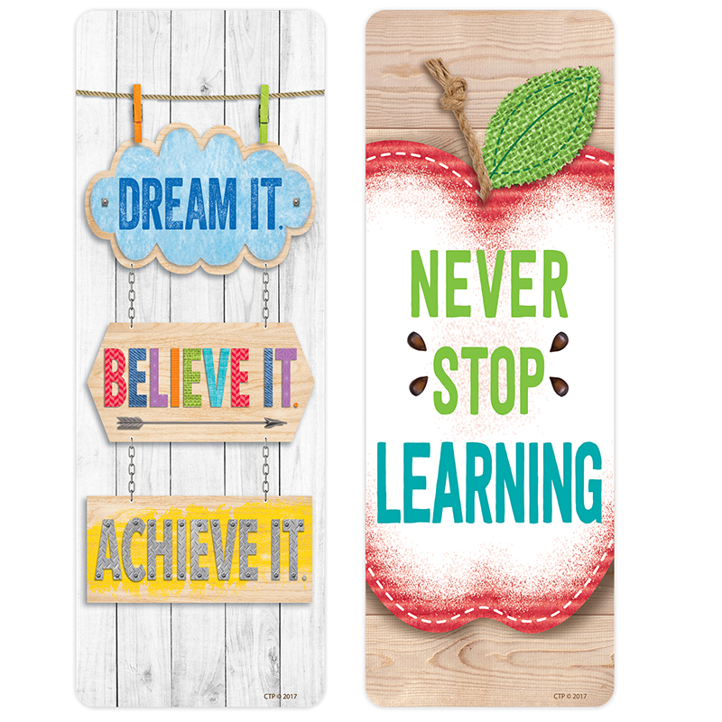 Upcycle Style Quotes Bookmarks