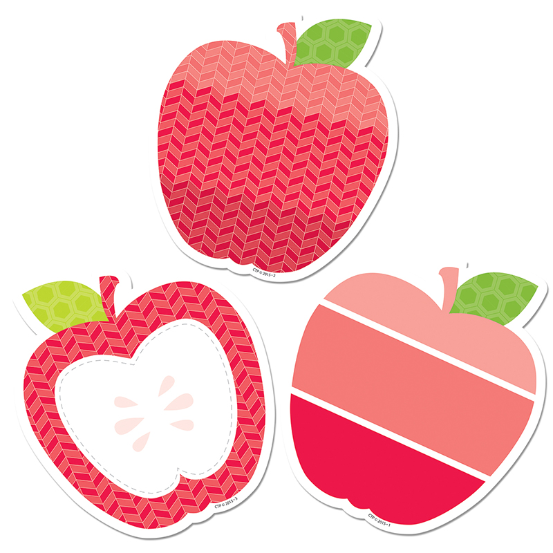 Apples 3in Cut Outs Painted Palette