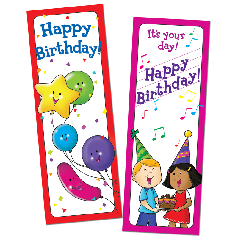 Bookmarks Happy Birthday 30/Pk