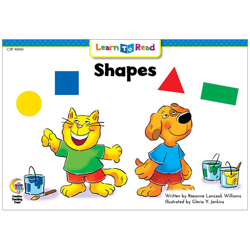 Shapes Cat And Dog Learn To Read