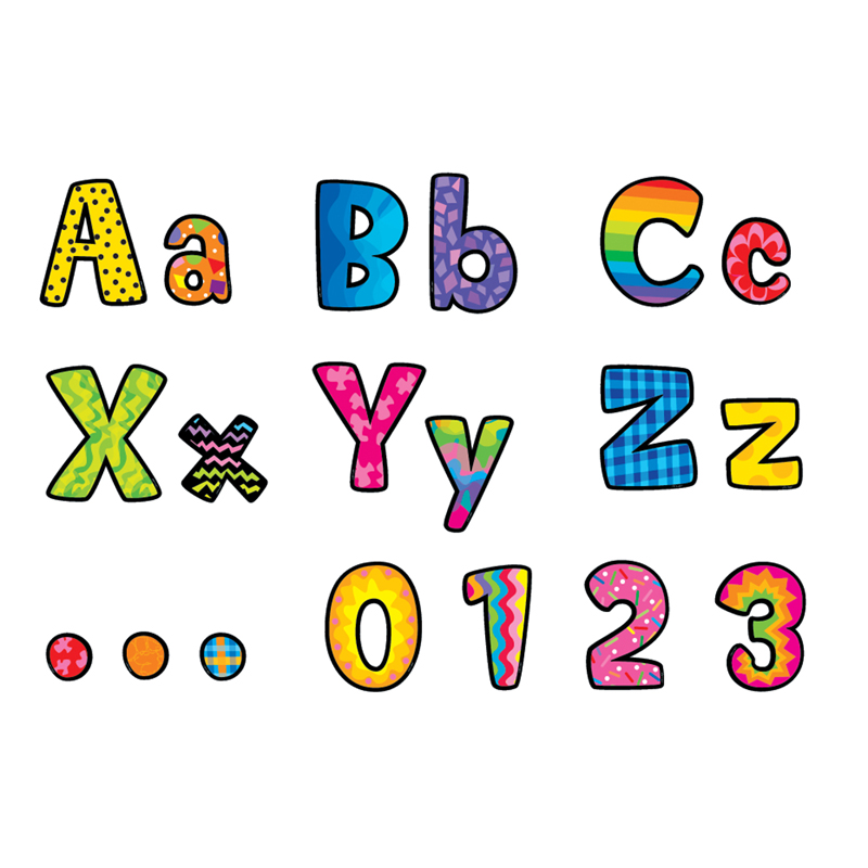 Poppin Patterns Designer Letters