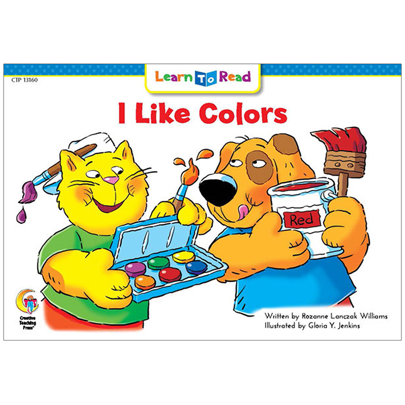 I Like Colors Learn To Read