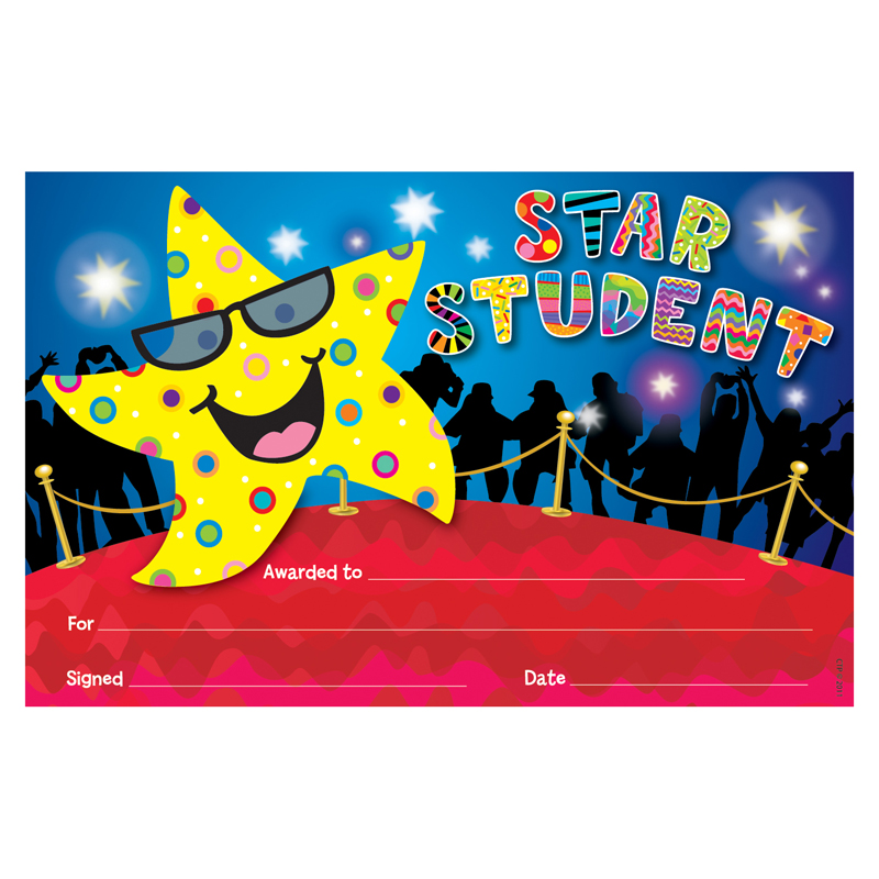 (6 Pk) Star Student Awards