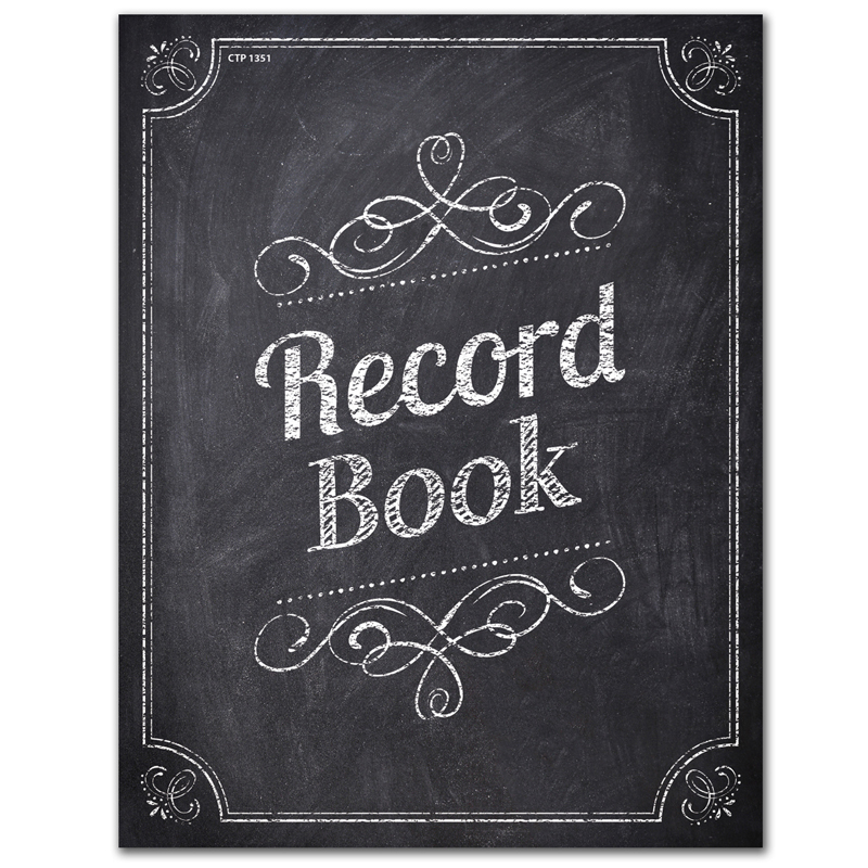(3 Ea) Chalk It Up Record Book