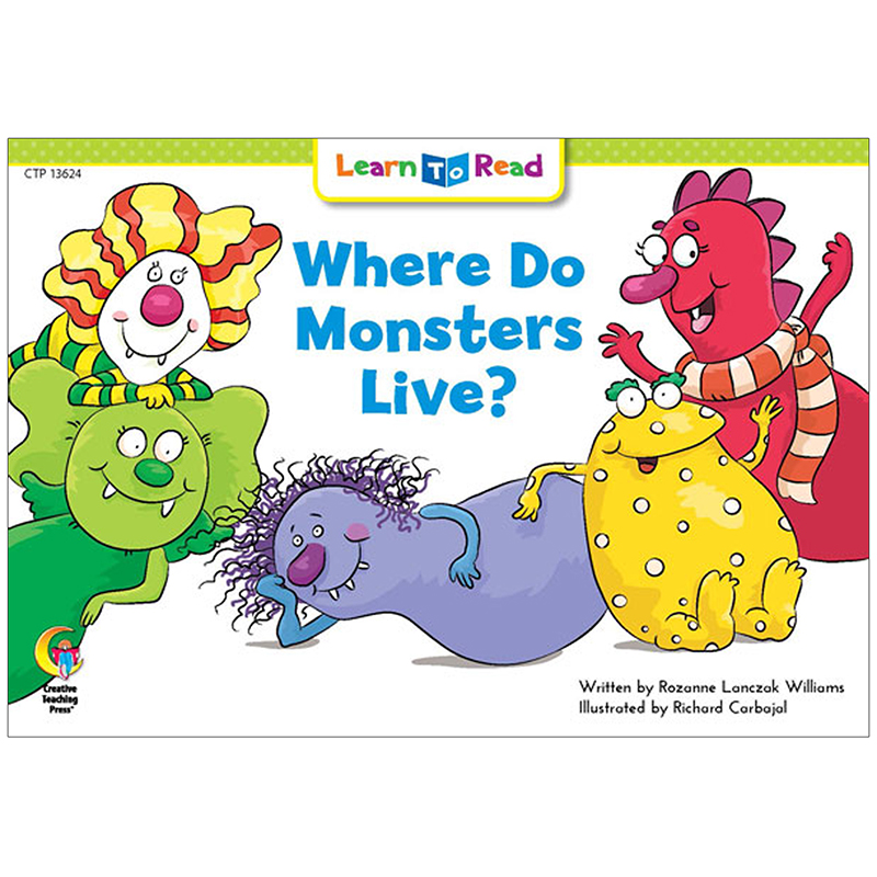 Where Do Monsters Live Learn Toread