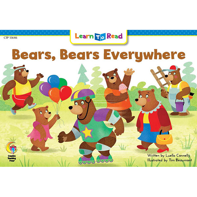 Bears Bears Everywhere Learn Toread