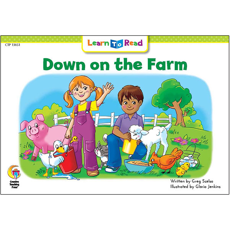 Down On The Farm Learn To Read