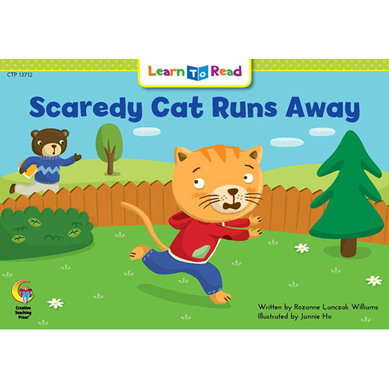 Scaredy Cat Runs Away Learn To Read
