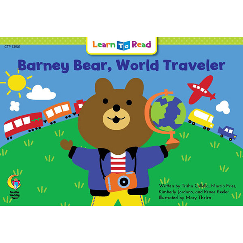 Barney Bear World Traveler Learn