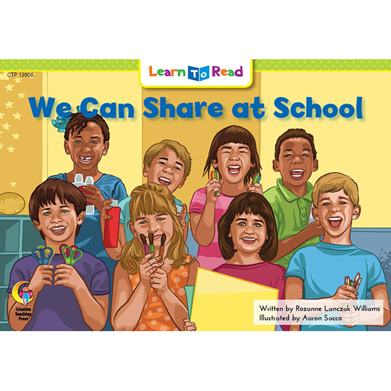 We Can Share At School Learn Toread