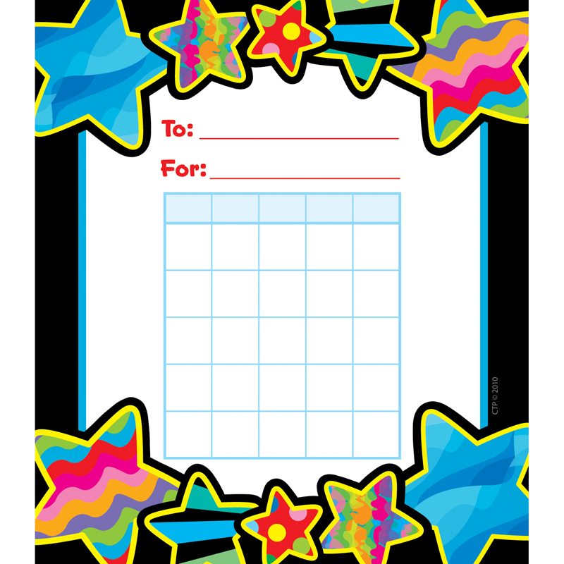 Poppin Patterns Stars Student