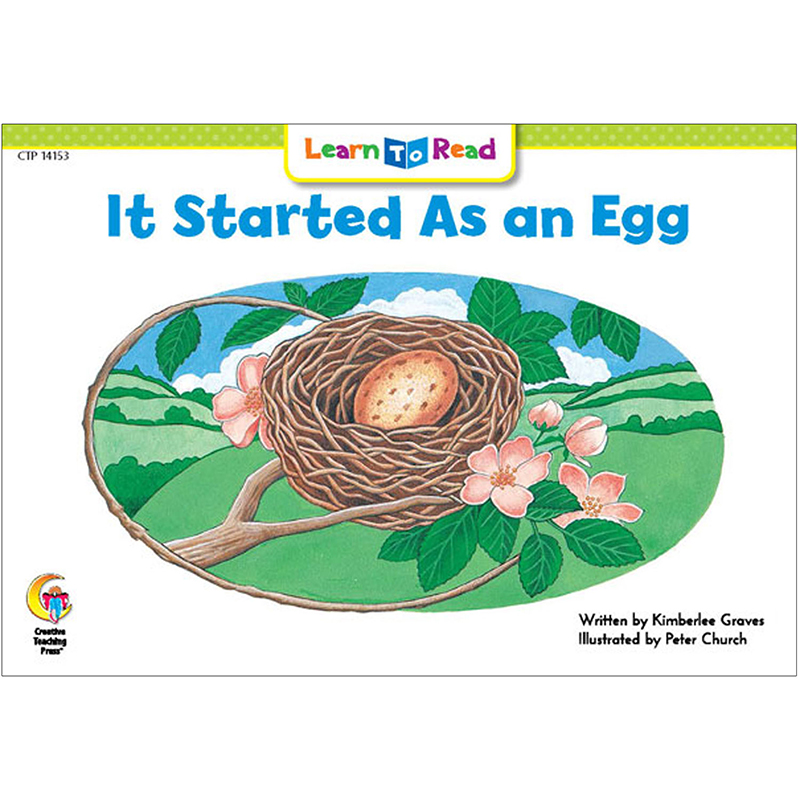 It Started As An Egg Learn To Read