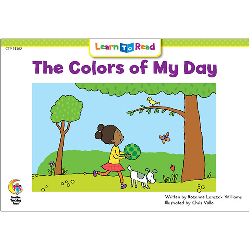 The Colors Of My Day Learn To Read