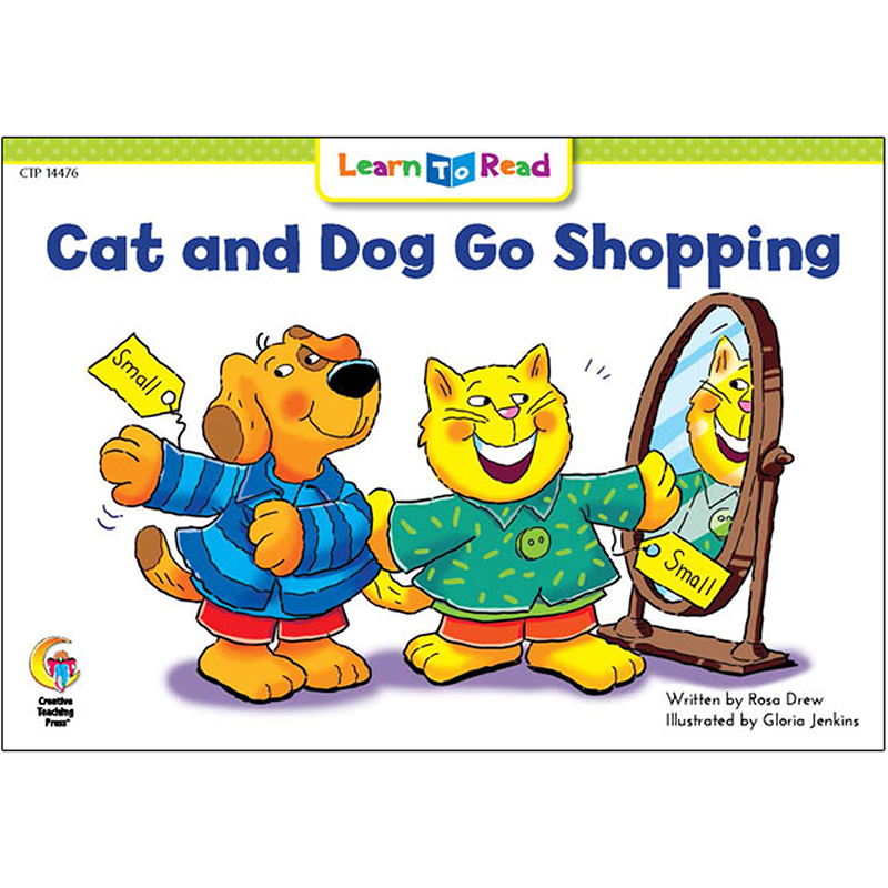 Cat And Dog Go Shopping Learn To