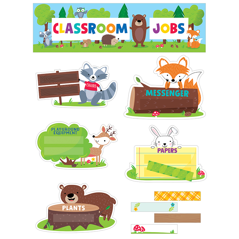 Classroom Jobs Mini Bb Set Woodland