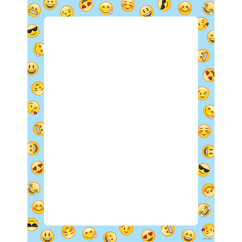 Emoji Fun Designer Printer Paper