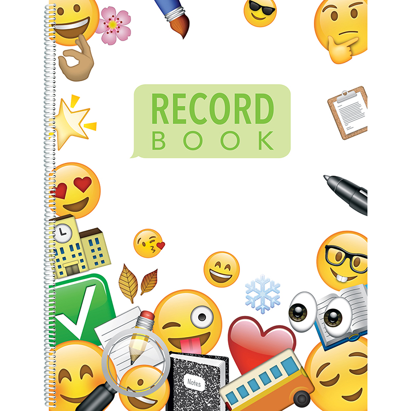 (3 Ea) Emoji Fun Record Book
