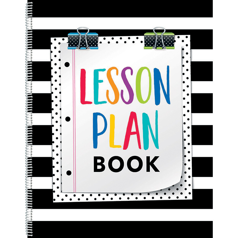 Bold And Bright Lesson Plan Book