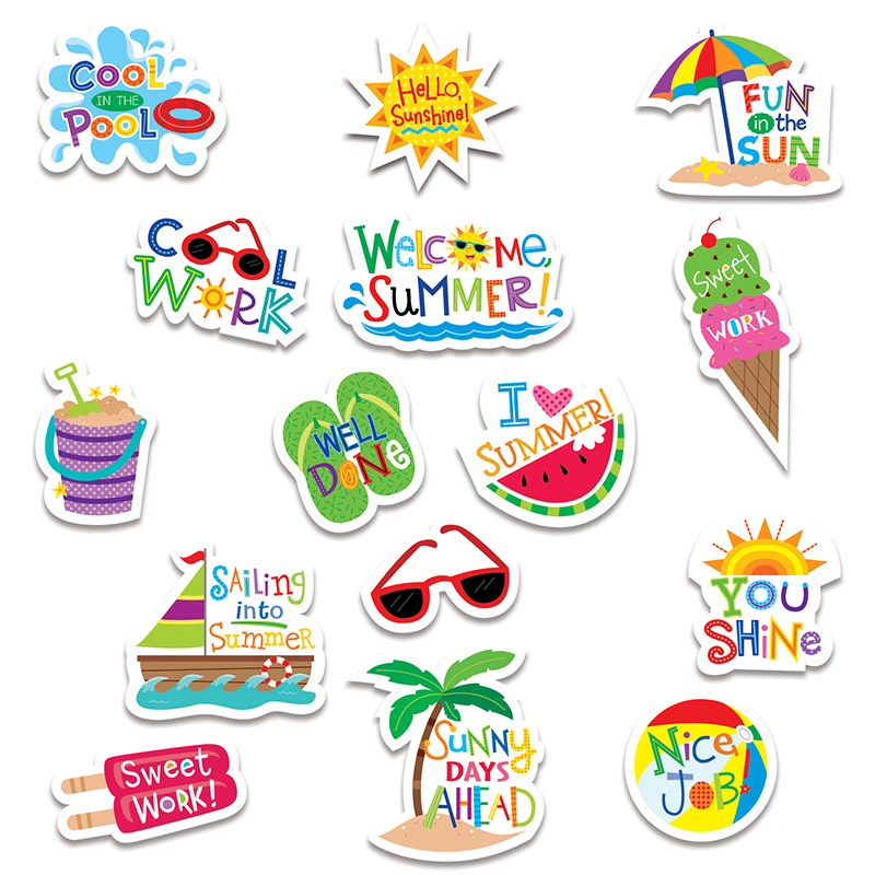 Summer Fun Reward Stickers