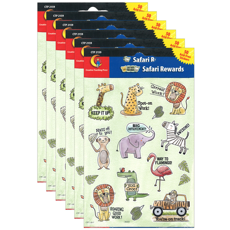 (6 Pk) Safari Friend Safari Reward