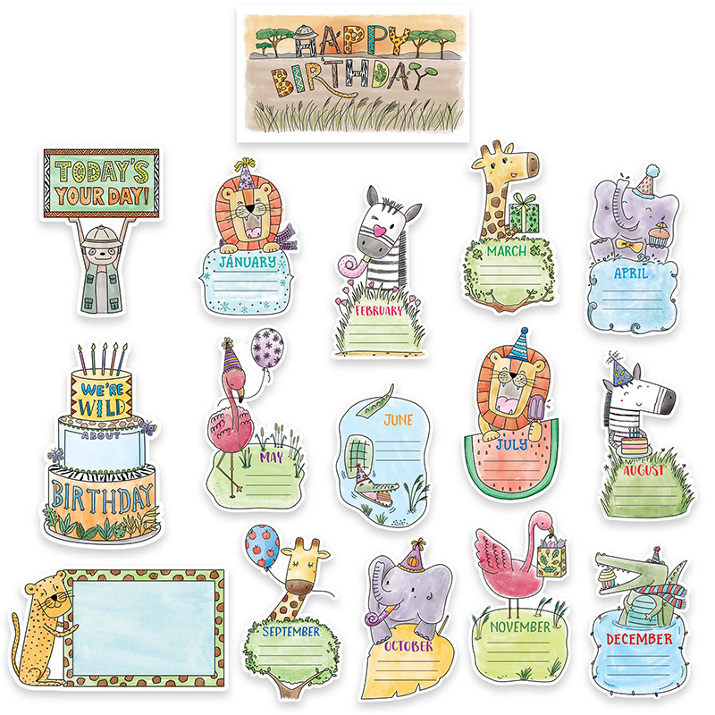Safari Friends Birthday Mini Bb