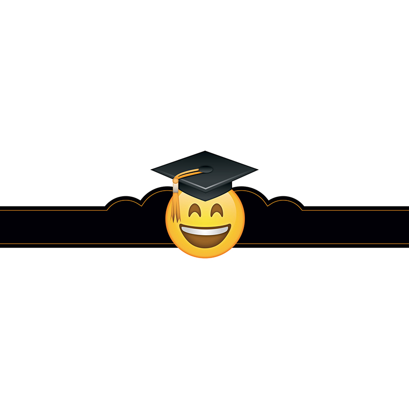 Emoji Fun Graduation Crowns