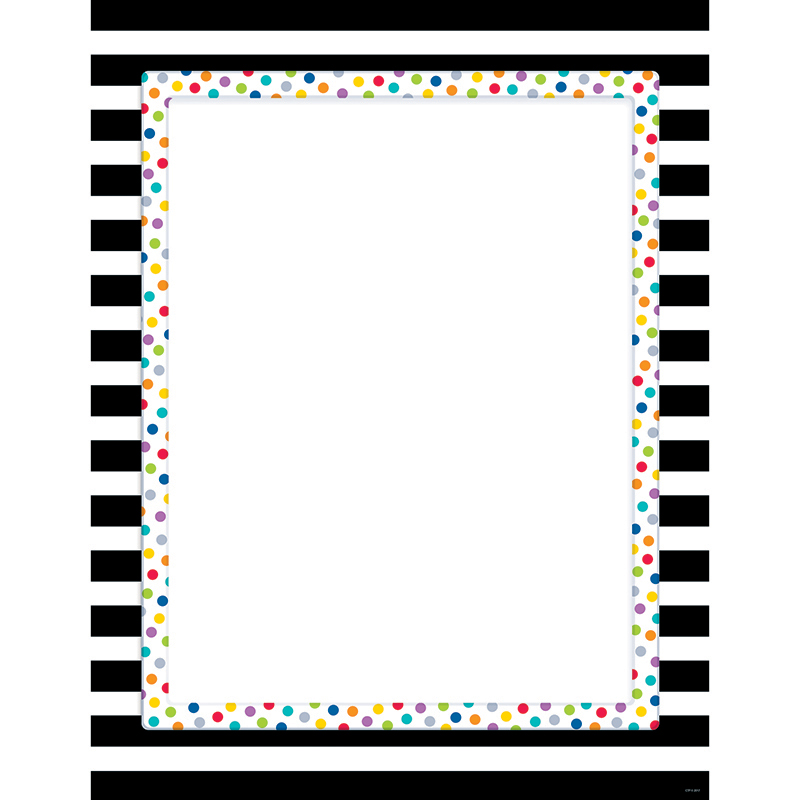 Bold And Bright Blank Chart