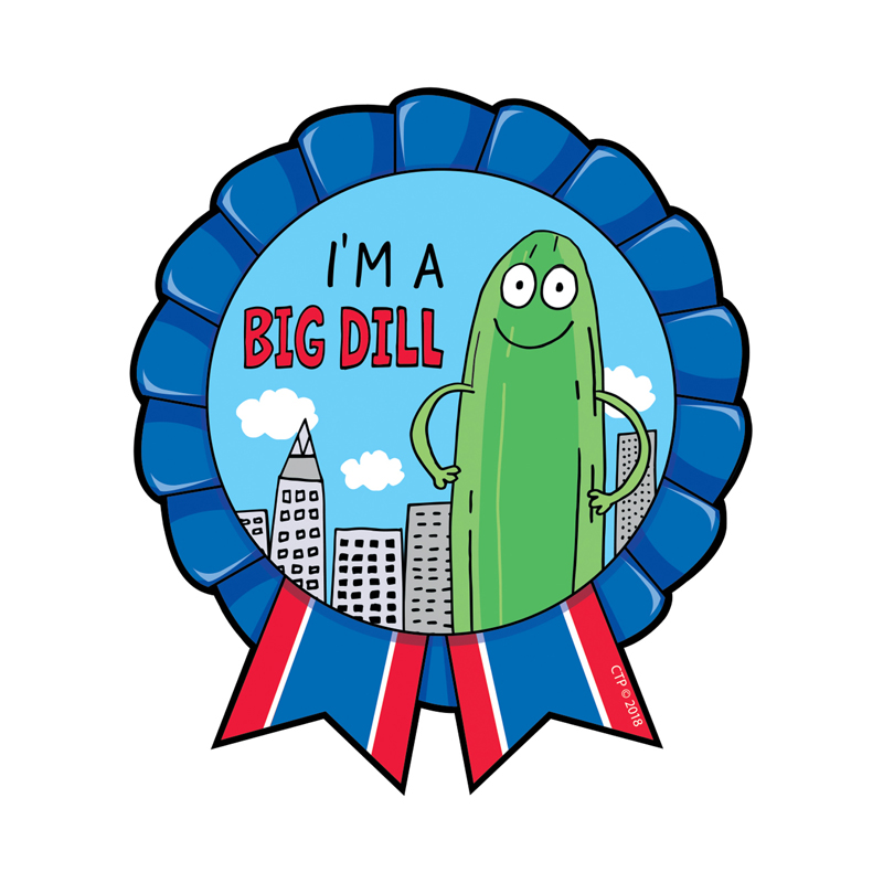 Im A Big Dill Reward Badges So Much