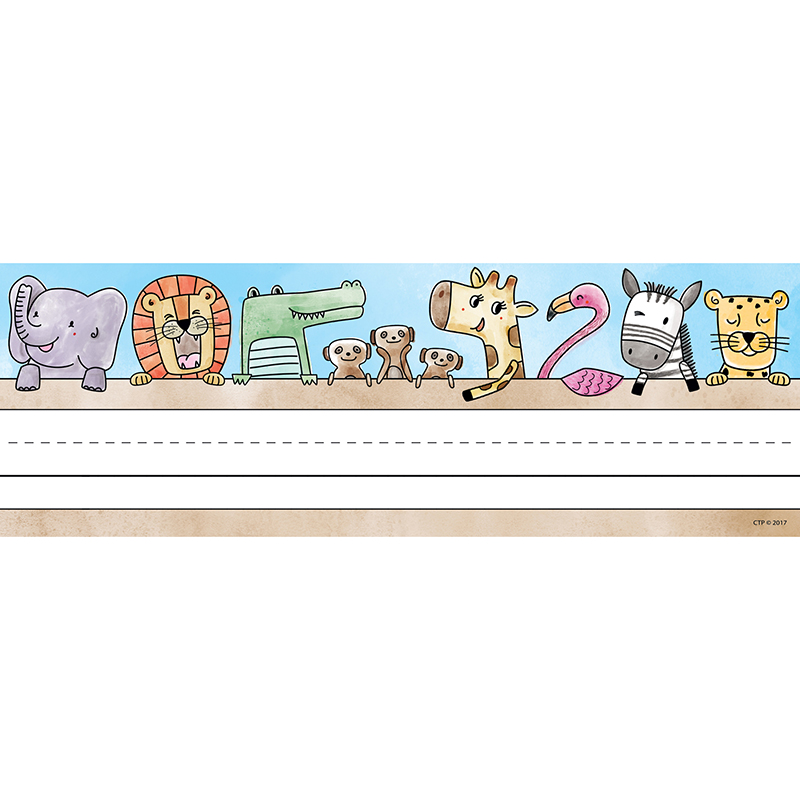 Safari Friends Name Plates